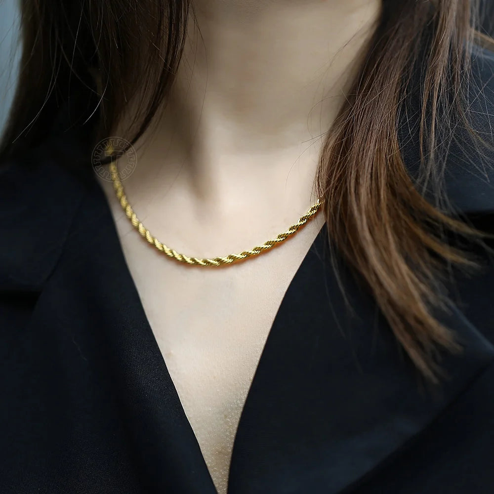 Twisted Rope Chain