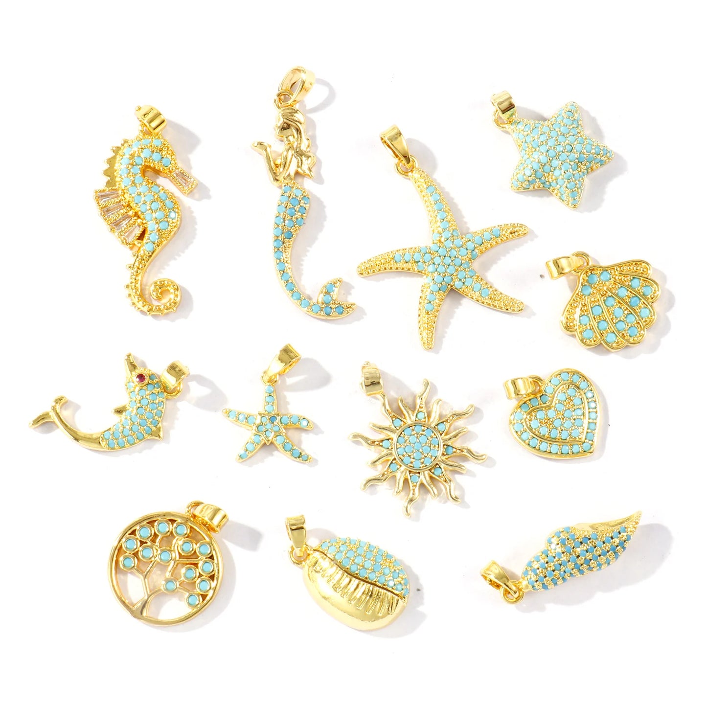 Ocean Charm Beads