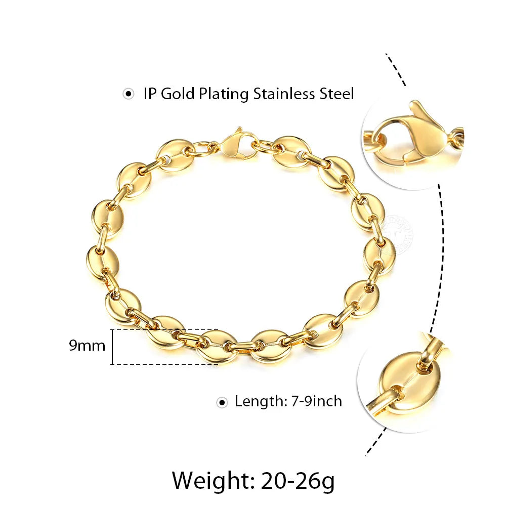 Coffee Bean Bracelet