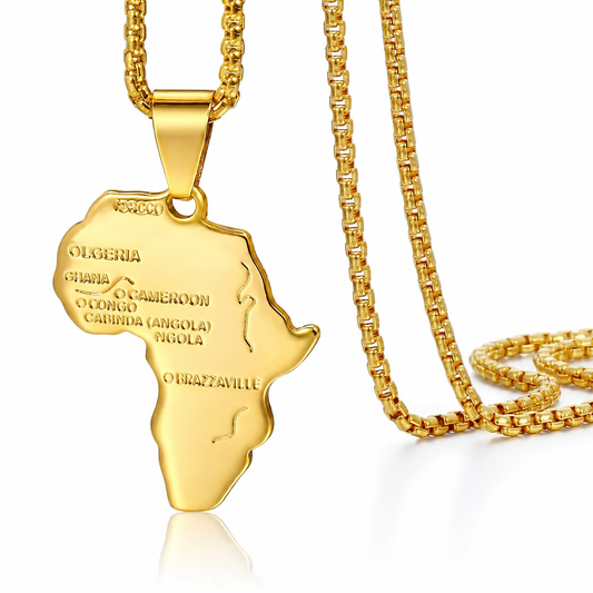 Draft Africa Map Pendant photo