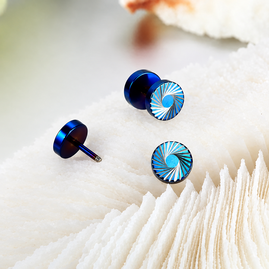 Watermark-removal draft for Cyclone Stud Earrings photo 3
